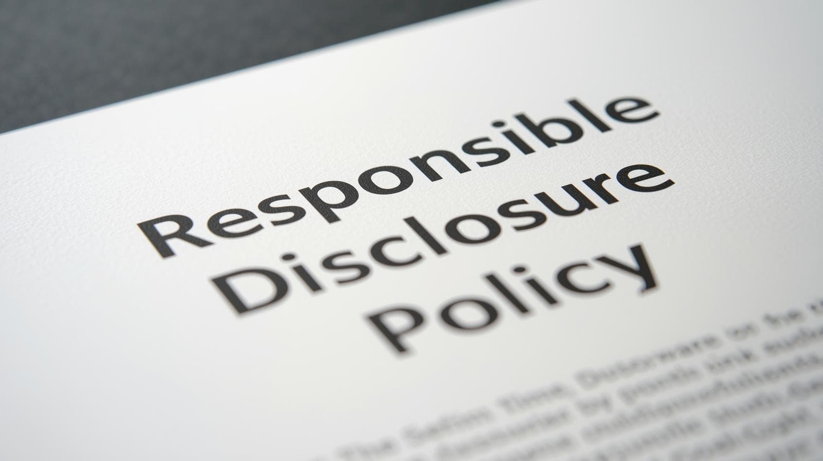 Responsible disclosure | De Online Trouwbeurs