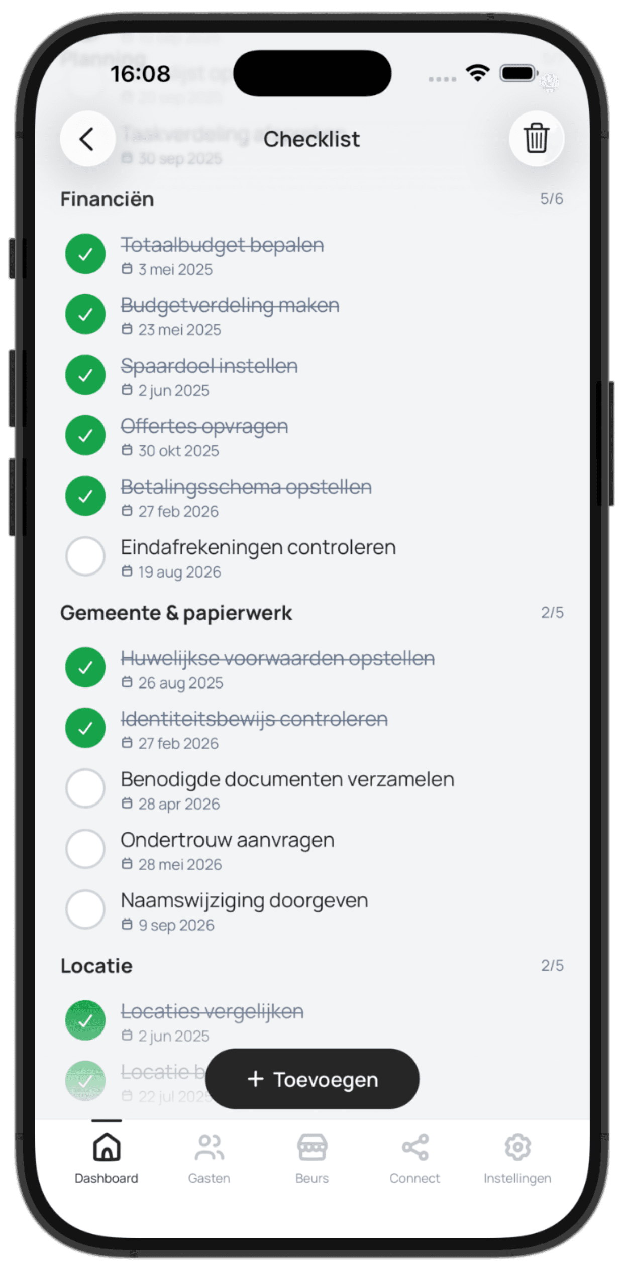 Checklist