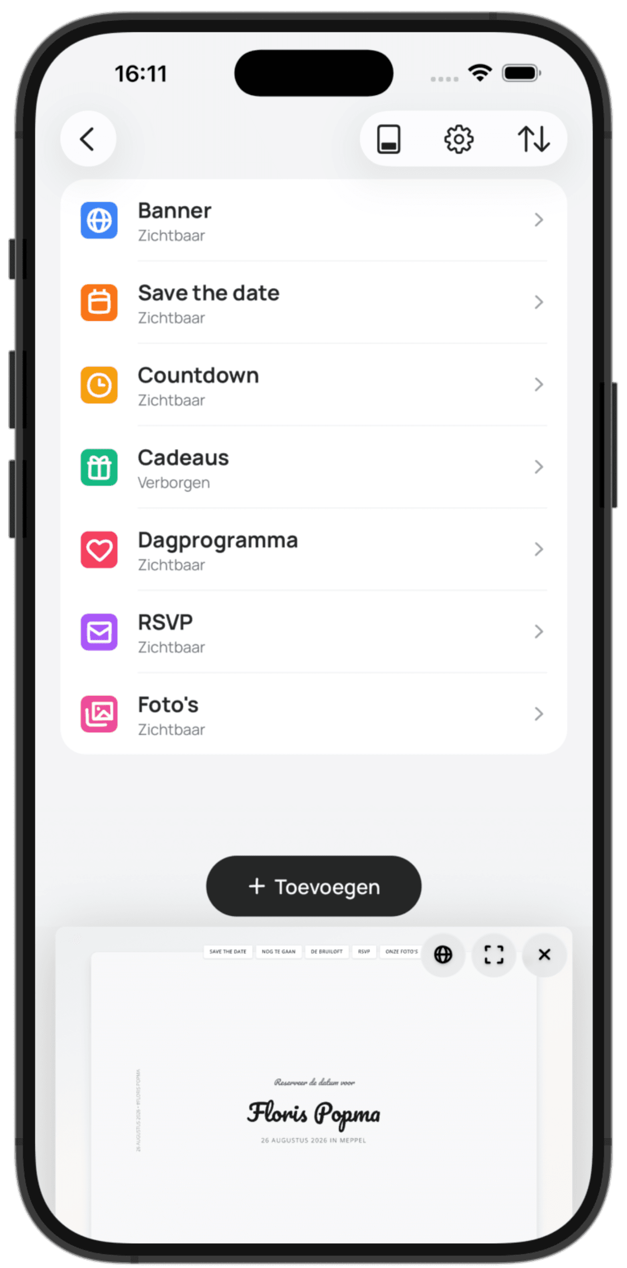 Trouwwebsite